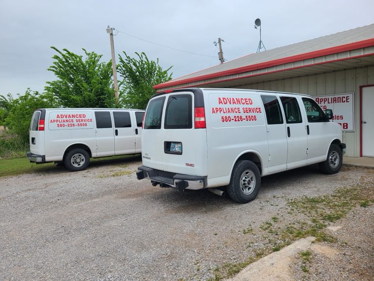 Advanced Appliance Services service vans